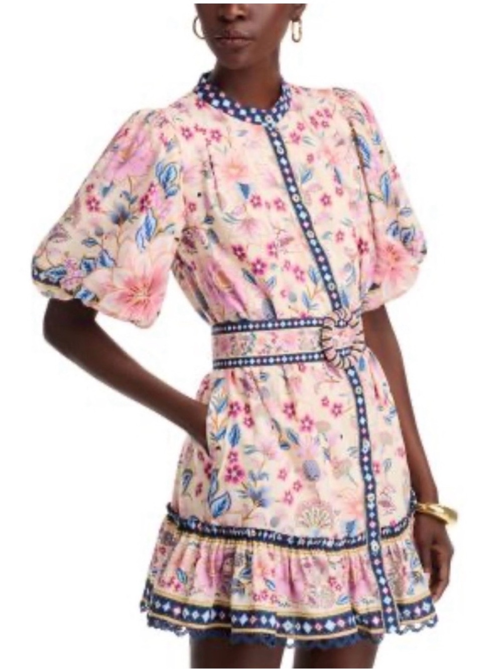 XS FARM Rio Floral Mini Dress